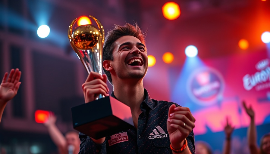 Eurovision Song Contest 2025 Highlights: performer celebrates victory.