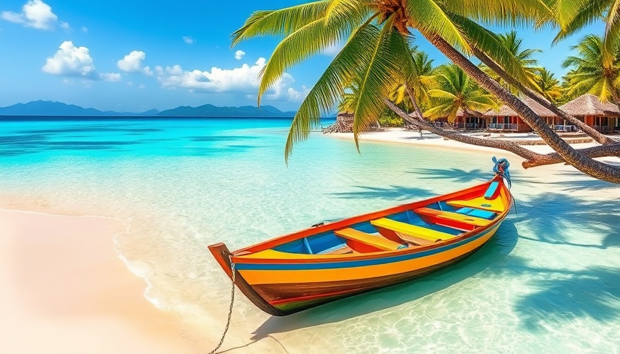 Scenic view of a tropical beach in Venezuela with vibrant features.