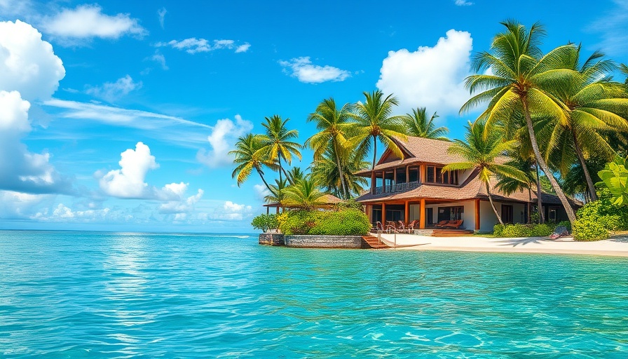 Idyllic tropical resort at Grace Bay, a top travel destination.