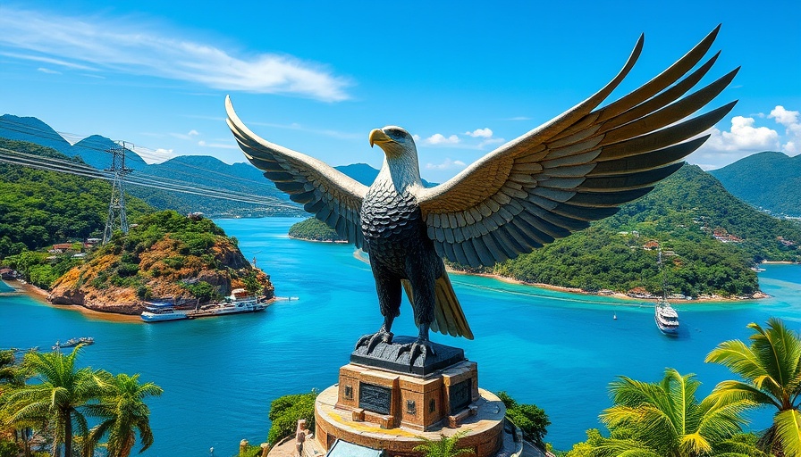 Travel Destinations: Majestic Eagle Statue on Langkawi Island
