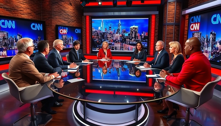 Diverse news panel discussing Mamdani's NYC win.