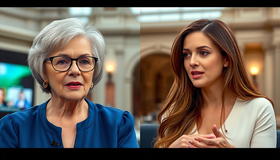 Warren and Musk Trump's Megabill discussion on news broadcast split-screen.