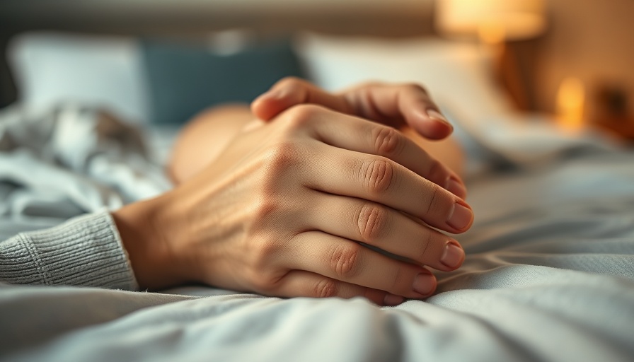 Intimate close-up of hands on bed, understanding female orgasms context.