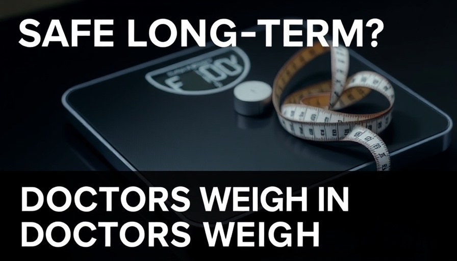 Weight Loss Drugs Safety: Close-up of scale with measuring tape.