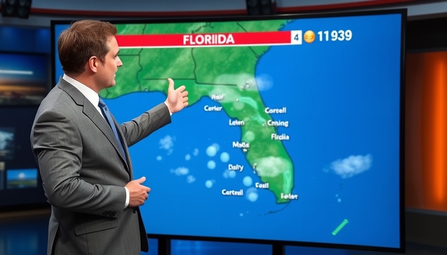 Central Florida Weather Updates with forecast map presentation.