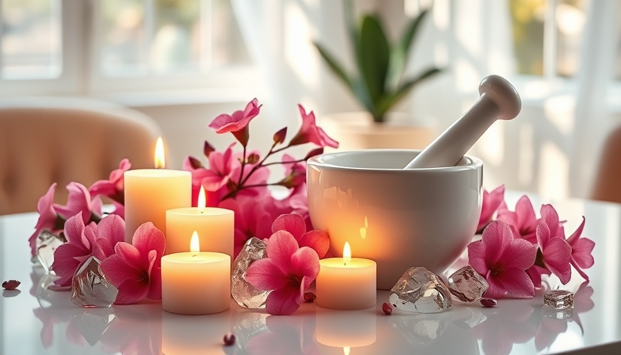 Serene candles and crystals for magical family traditions with crystals.
