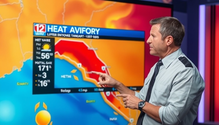 Central Florida heat advisory warning with temperatures and meteorologist.