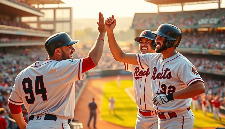 Giants celebrate victory against Rays with high-five, baseball highlights.