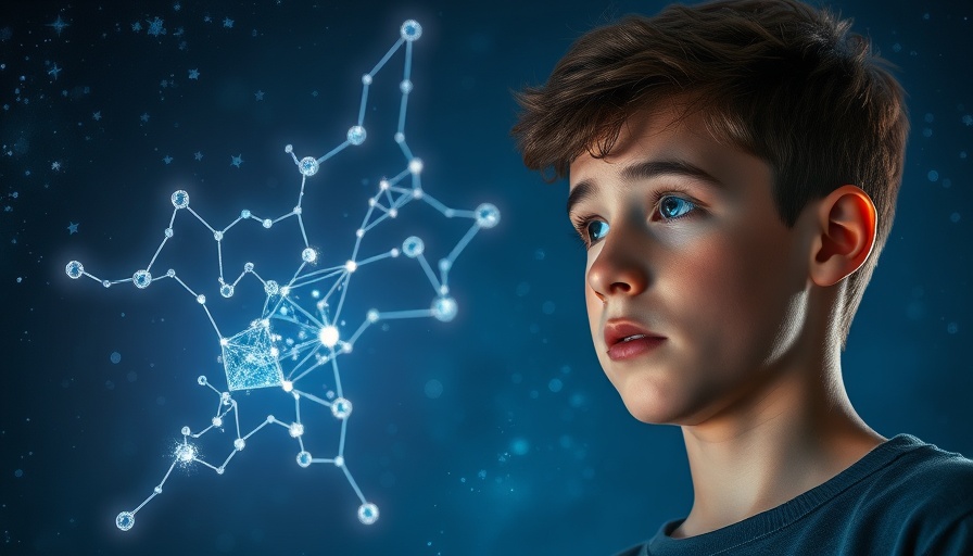 Thoughtful man star hopping, observing constellation in a starry sky.