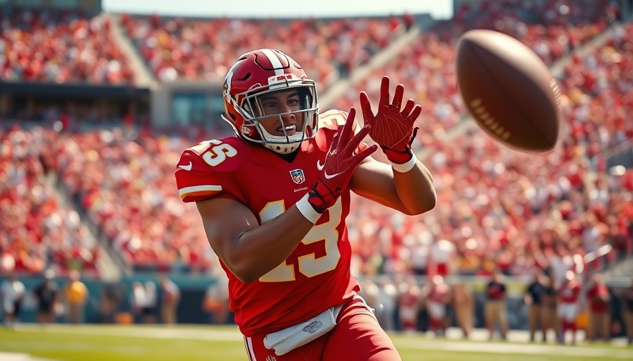 Florida State football player making a catch, showcasing dominance.