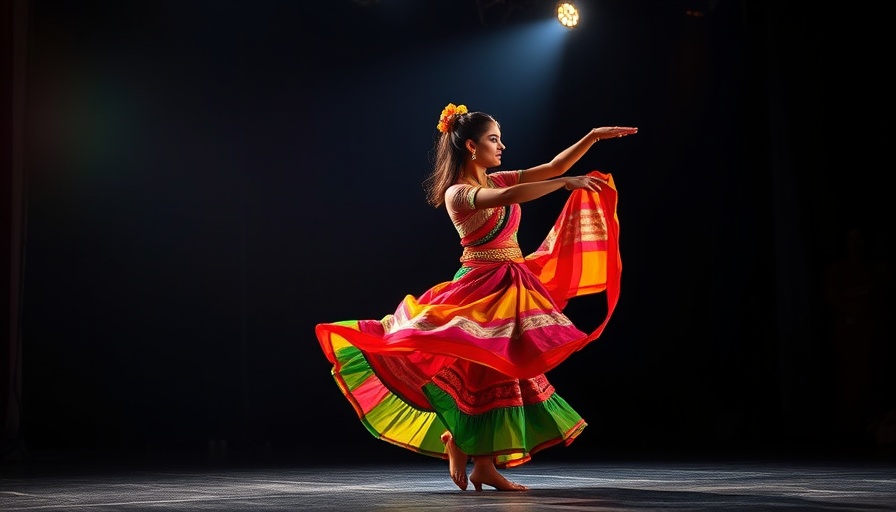 Colorful Hispanic Heritage Month dance in Orlando.