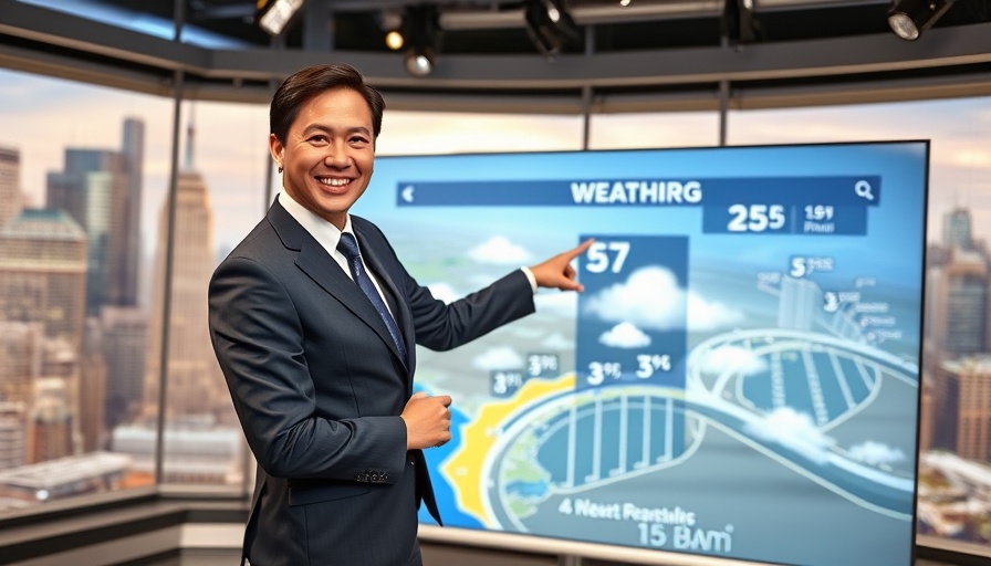 Weather presenter discusses diminishing rain chances in South Florida.