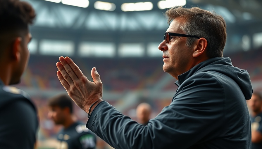 Coach clapping, motivating FSU players, FSU Miami football rivalry.