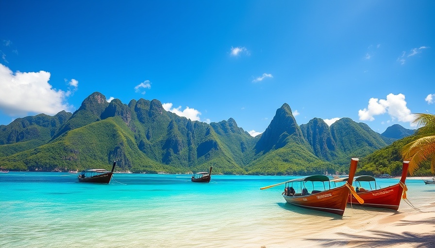 Scenic views of El Nido with mountains and boats in clear waters.