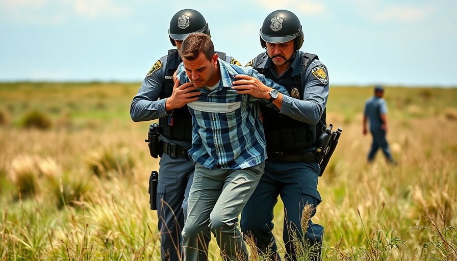 Florida News: Deputies apprehending a man in a field