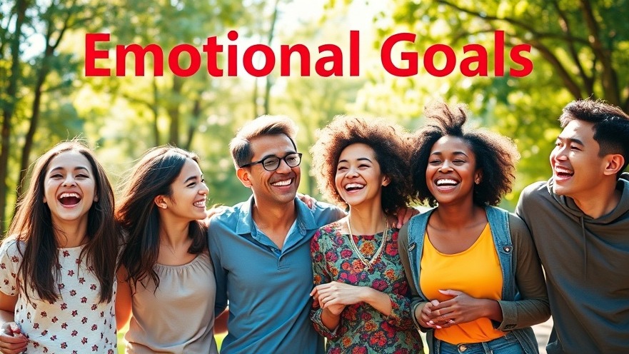 Diverse individuals joyfully connecting in bright park, embodying Emotional Intelligence and Positive Thinking.