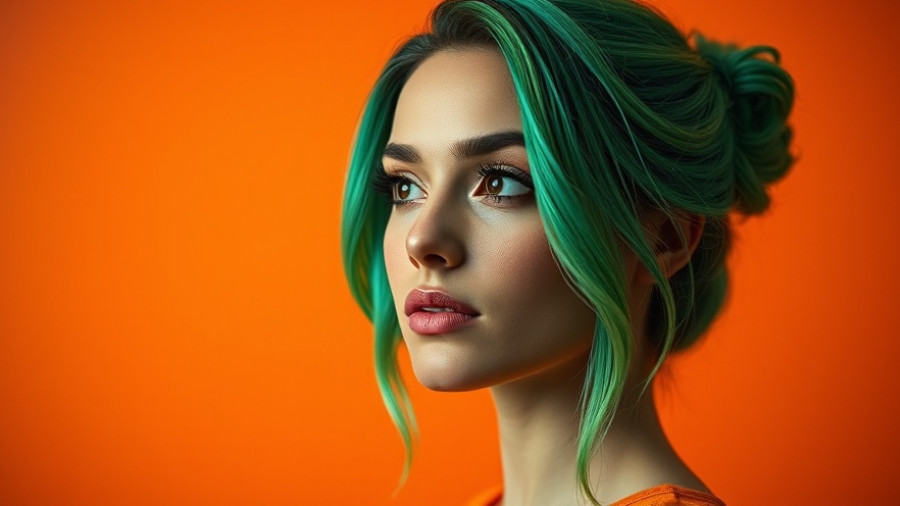 Confident woman promoting personal branding for marketers.