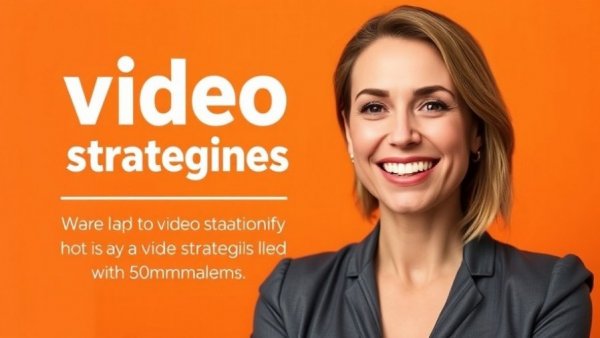 Confident woman discussing video strategies to establish thought leadership on YouTube.