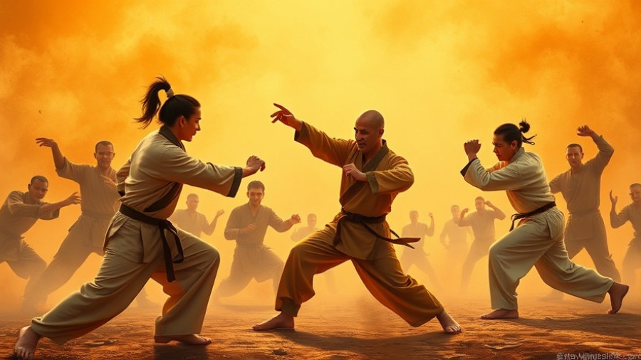 EVERYBODY WAS KUNG FU FIGHTING