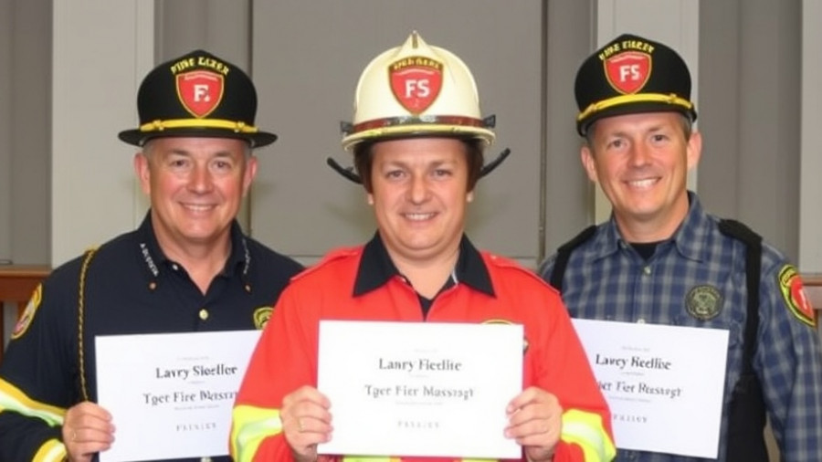 Three fire chief finalists