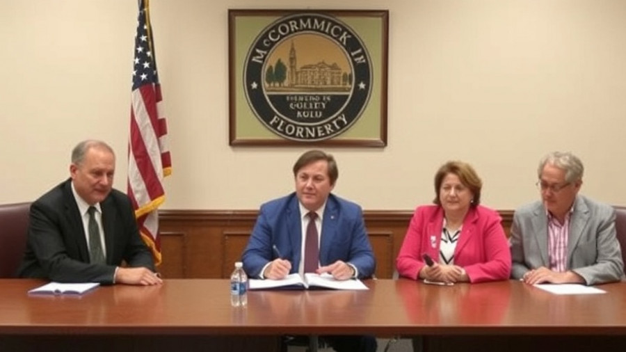 McCormick Elections Board Agenda, for Tuesday, OCT 28