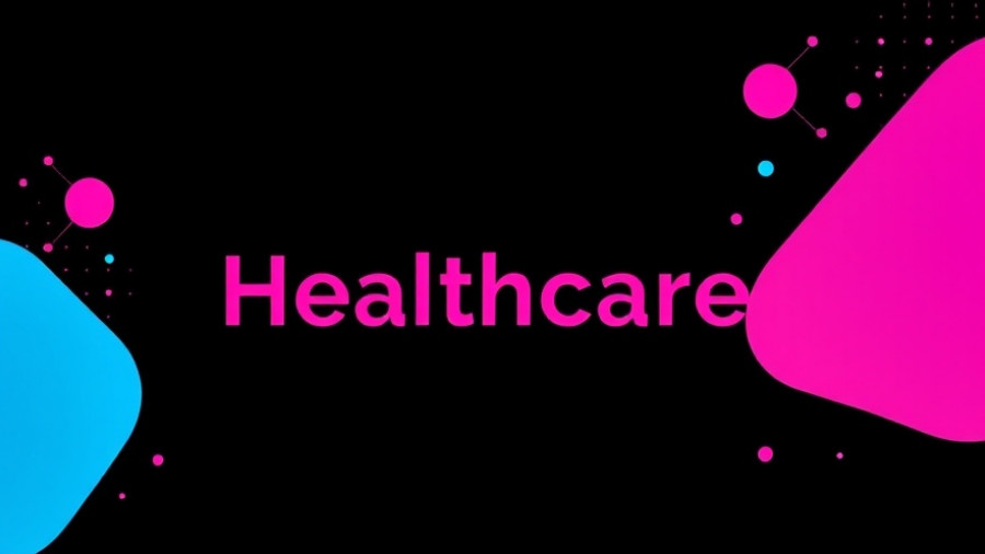 Bright abstract design urging early flu vaccination.