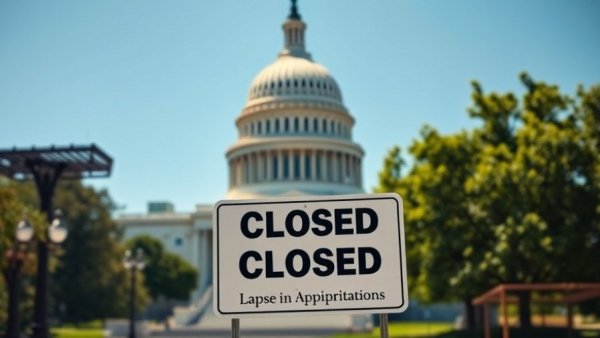 US Capitol closed during the longest government shutdown in US history.