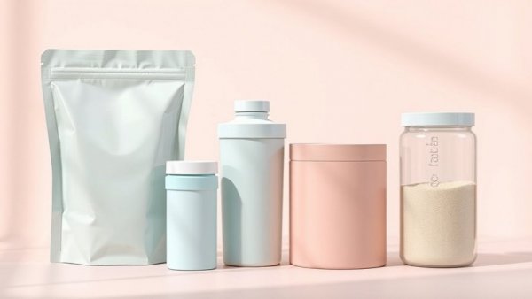 Total Body Renewal Ritual protein supplements in pastel packaging.