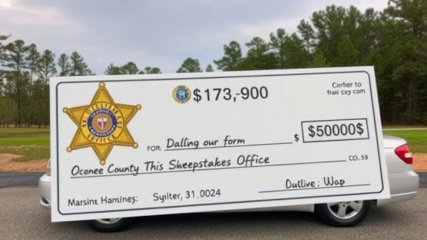 Oconee County Sheriff’s Office Recovers $20,000 in Sweepstakes Scam Through Swift Investigation
