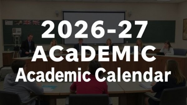 School Board Approves 2026-27 Academic Calendar