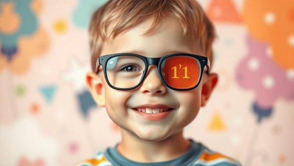 Child with eye patch and glasses smiling, Amblyopia treatment options