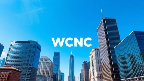 Charlotte Community Initiatives cityscape with WCNC logo.