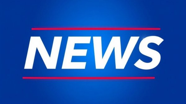 Bold modern logo for Live Impact Morning News highlights on sleek blue background.