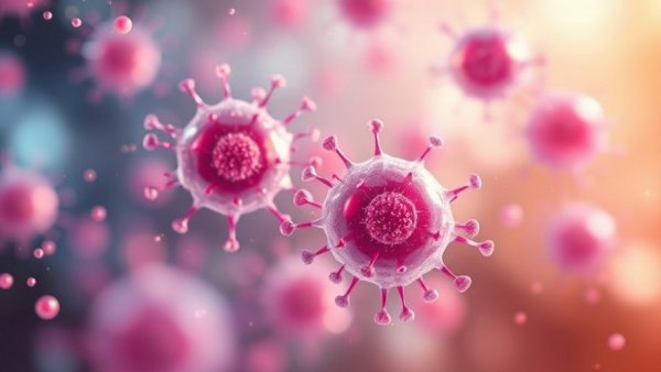 Futuristic illustration of stem cell therapy for Type 1 diabetes.