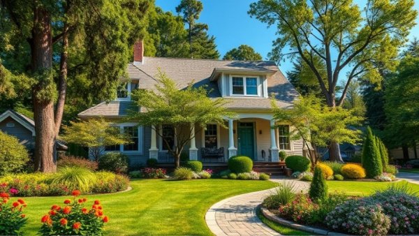 Charming suburban house highlighting higher appraisal benefits.