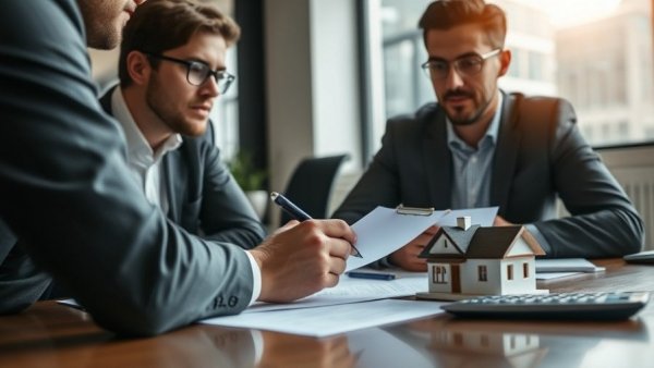 Discussion over mortgage pre-approval affecting credit score in an office setting.