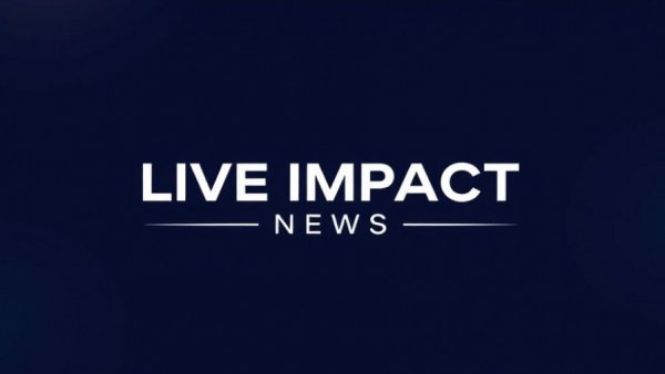 Stay Connected with Your Community through LIVE Impact News branding on navy background.