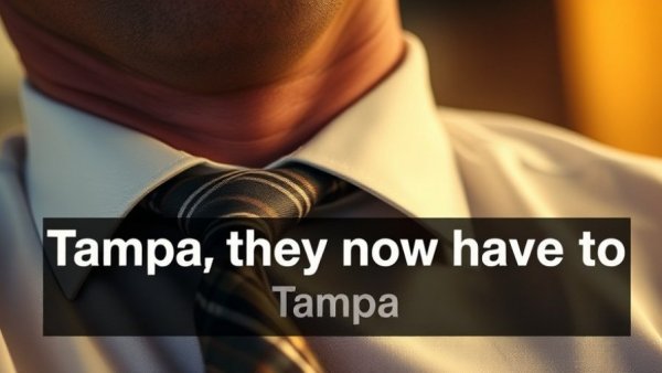 Close-up of a person wearing a plaid tie with text overlay, discussing Panthers playoff chances.