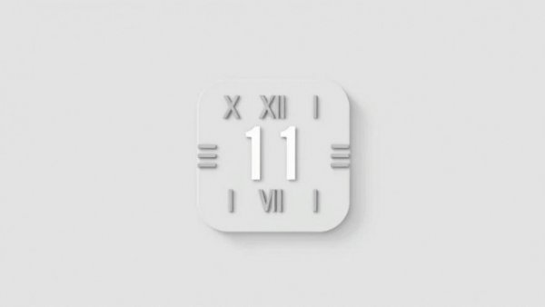 Minimalistic gray icon with Roman numeral-like lines.
