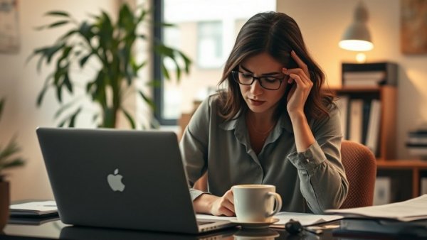 Woman stressed over bills, illustrating health impact of chronic debt.