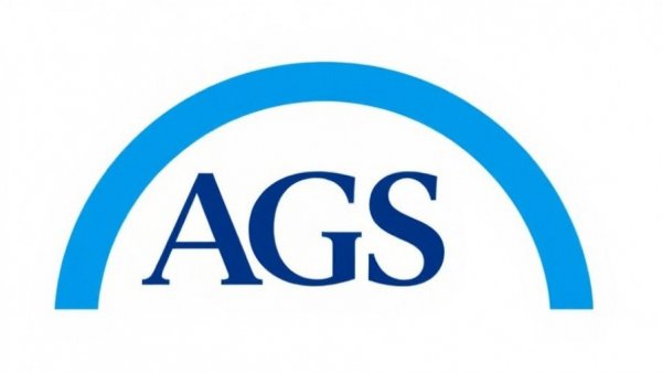 AGS logo for geriatrics healthcare professionals.