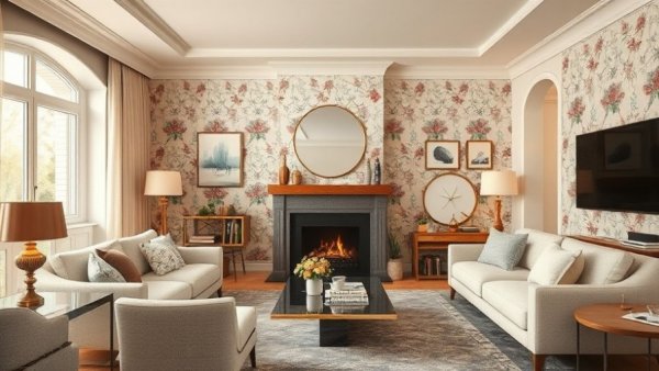 Budget-friendly home staging with stylish decor and modern elements.