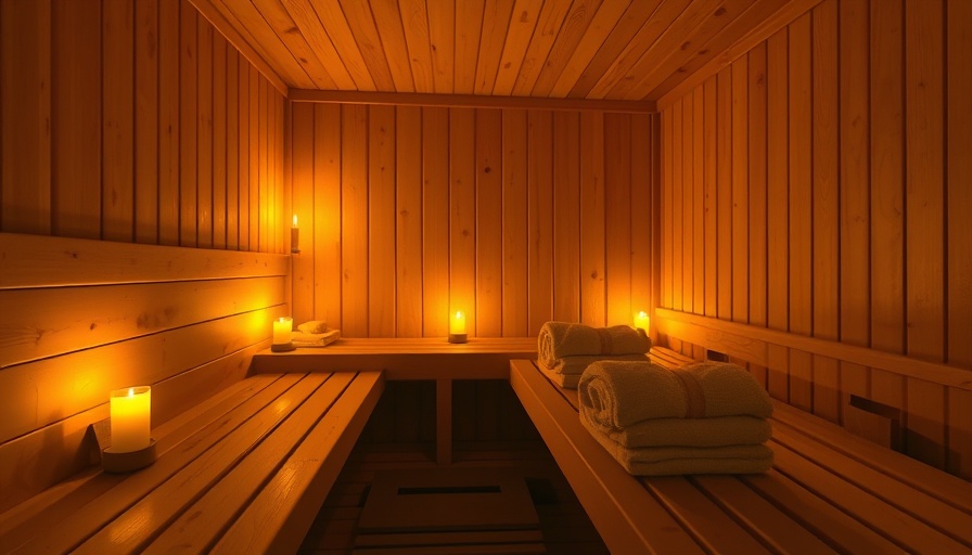 Home sauna cost in 2025: cozy environment with candles and wooden benches.