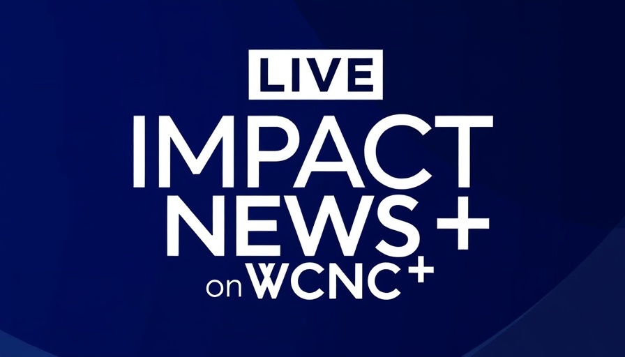 Bold graphic design for local community stories on WCNC.