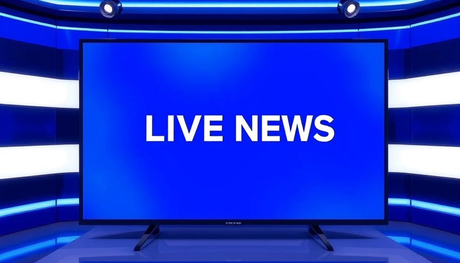 Broadcast graphic for Live Impact News on WCNC+.