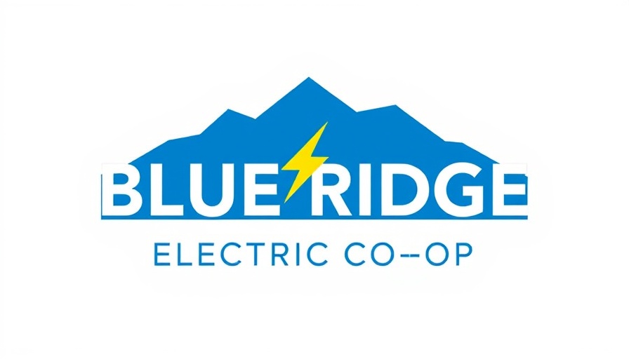 Blue Ridge Electric Co-op logo illustration