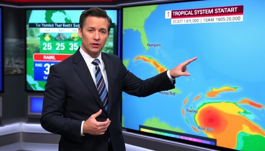 Meteorologist discusses potential tropical system impact on East Coast.