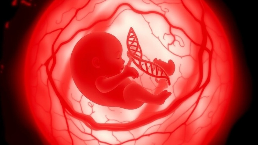 Chorionic villus sampling (CVS) for genetic testing in prenatal diagnosis.