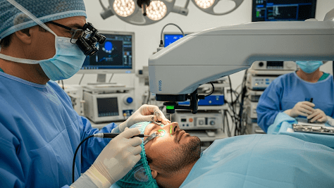SMILE eye surgery