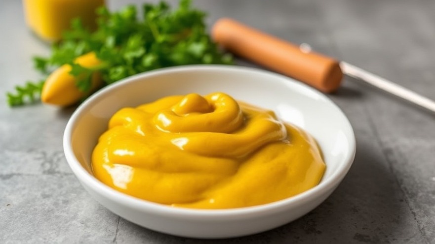 Mustard: a healthy food condiment for wellness and stopping inflammation.